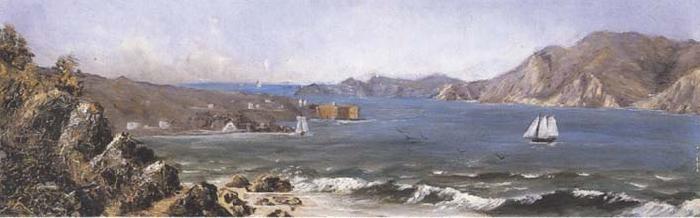 Percy Gray The Golden Gate Viewed from San Francisco (mk42) oil painting image